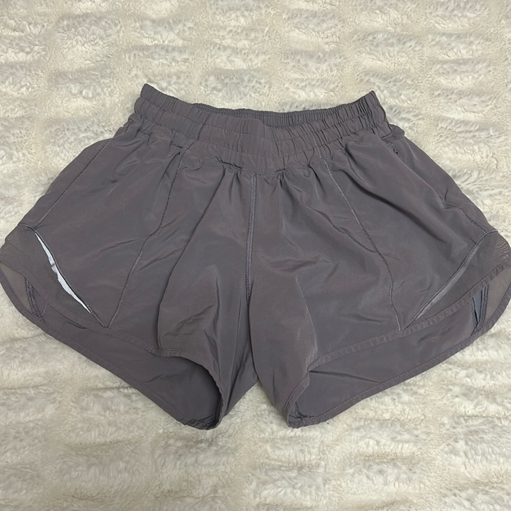 Lilac Colored Lululemon Shorts size 4 tall